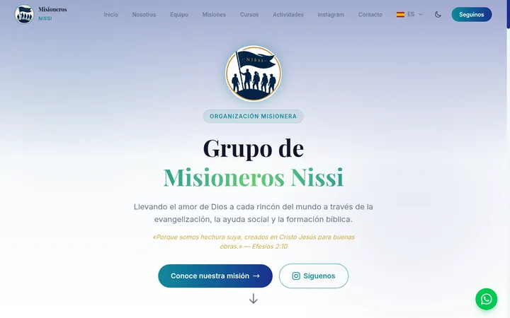 Capture of Grupo Misioneros Nissi site